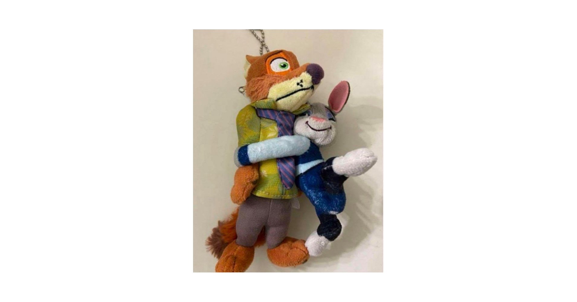 ☆ ズートピア ニック ぬいぐるみバッジ ☆ ディズニーストア ズートピア ニック ワイルド ぬいぐるみバッジ