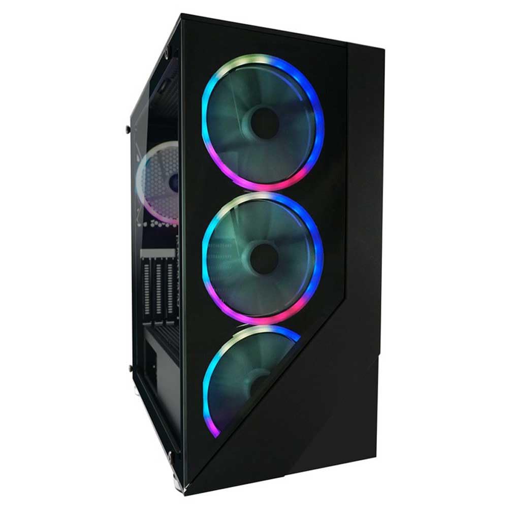 CAJA PC LC-POWER GAMING 803B-ON SHADED_X RGB NEGRO