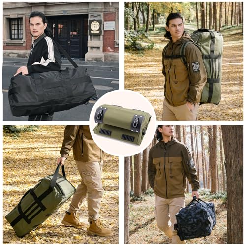 Duffle Bag with 80L Capacity
