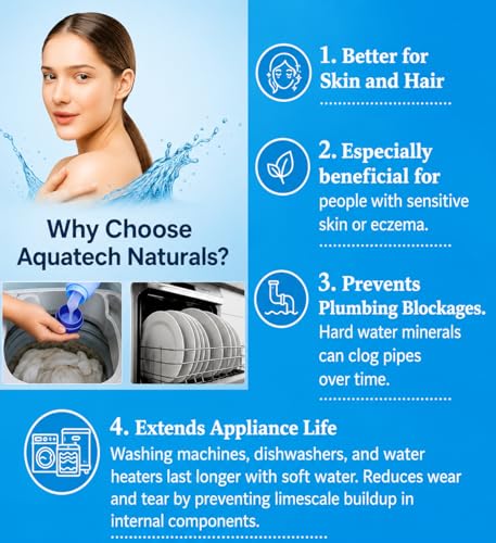 Image of Aquatech Water Softener Salt Tablets 15 kg - India's no.1 Brand | for Biomedical Lab & Domestic Water Softener System | International Softener System Also.