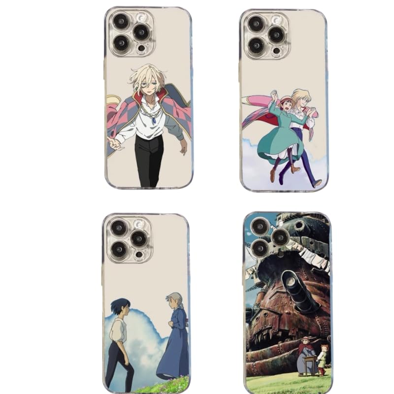Amazon.co.jp: Aurora J ハウルの動く城 スマホケース iPhoneケース