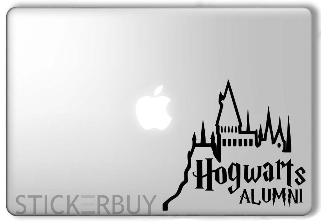stickerbuy™ Hogwarts Alumni 2 Harry Potter Lapton Skin Stickers Black (B07DDH951J) Amazon Price History, Amazon Price Tracker