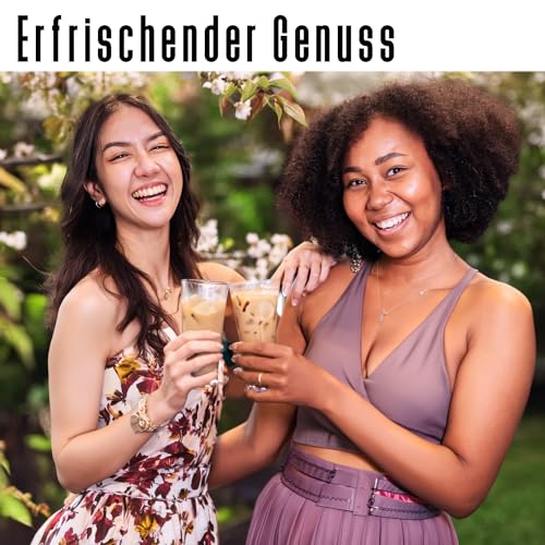 INSTICK Zuckerfreies Instant-Getränk für Milchprodukte (Typ Eiskaffee) - 1 Packung für 12 x 0,25 L - Ideal für Milch, Joghurt, Skyr, Quark- Vegan & Kalorienarm