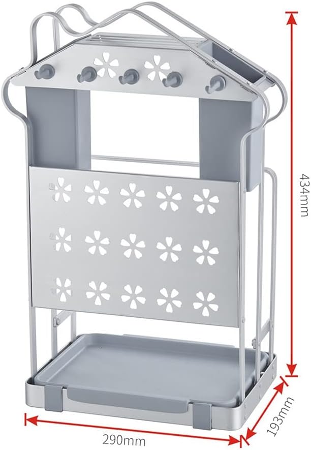 holder, kitchen storage rack, multifunctional countertop, chopsticks, supplies, stainless steel storage rack