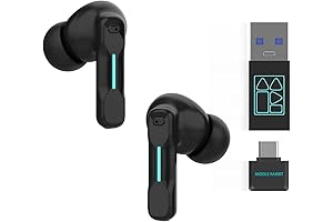 SW4 Wireless Hidden Earbuds with Microphone for PC-Optimized Gaming and Office Work