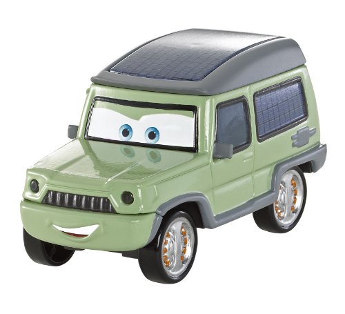 Disney Cars Toys Cars 2 1:55 Lights And Sounds Miles Axelrod Vehicle