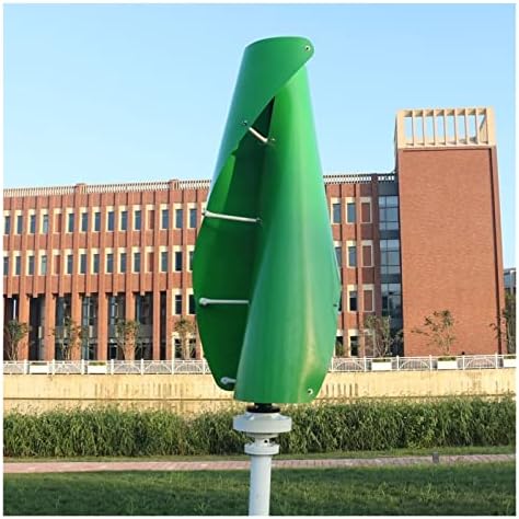 High Power Wind Turbine Generator, 10KW Wind Turbine Generator Vertical Turbine Alternative Free Energy Windmill 24V 48V 96V Hybrid Controller For Homeuse High Wind Energy Utilization Easy To Install