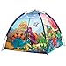 Produktbild Exqline Kinderzelt, Tragbares Faltbare Dinosaurier Spielzelt für Drinnen und Außenbereich, Pop Up Kinder Zelt für Kinderzimmer & Camping, Zelt kinderzimmer für Jungen & Mädchen - 120 x 120 x 110 cm