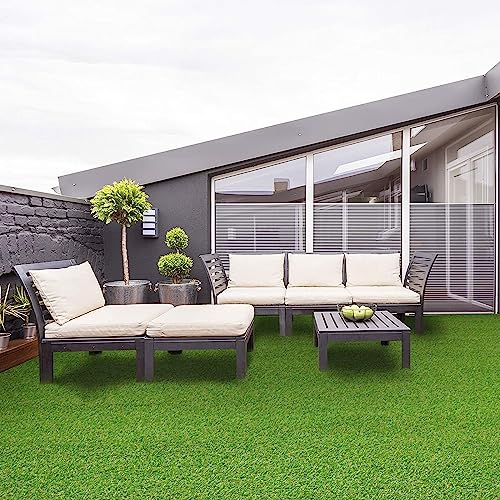 Kunstrasen Floordirekt Premium Rasenteppich für Garten und Außenbereich