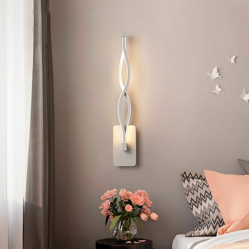 Applique Da Parete LED A Forma Di Cuore 12W - Moderna Per Camera, Soggiorno, Luce Fredda 6500K - Foto 11