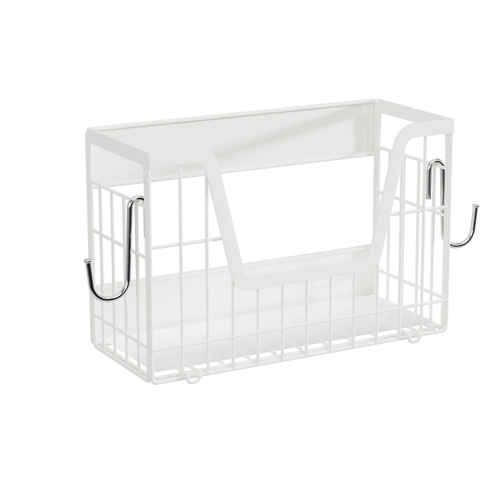 PANGBOER Expandable Refrigerator Basket with Enhanced Magnets for Fruits Vegetables Storage Onion Potato Storage Rack