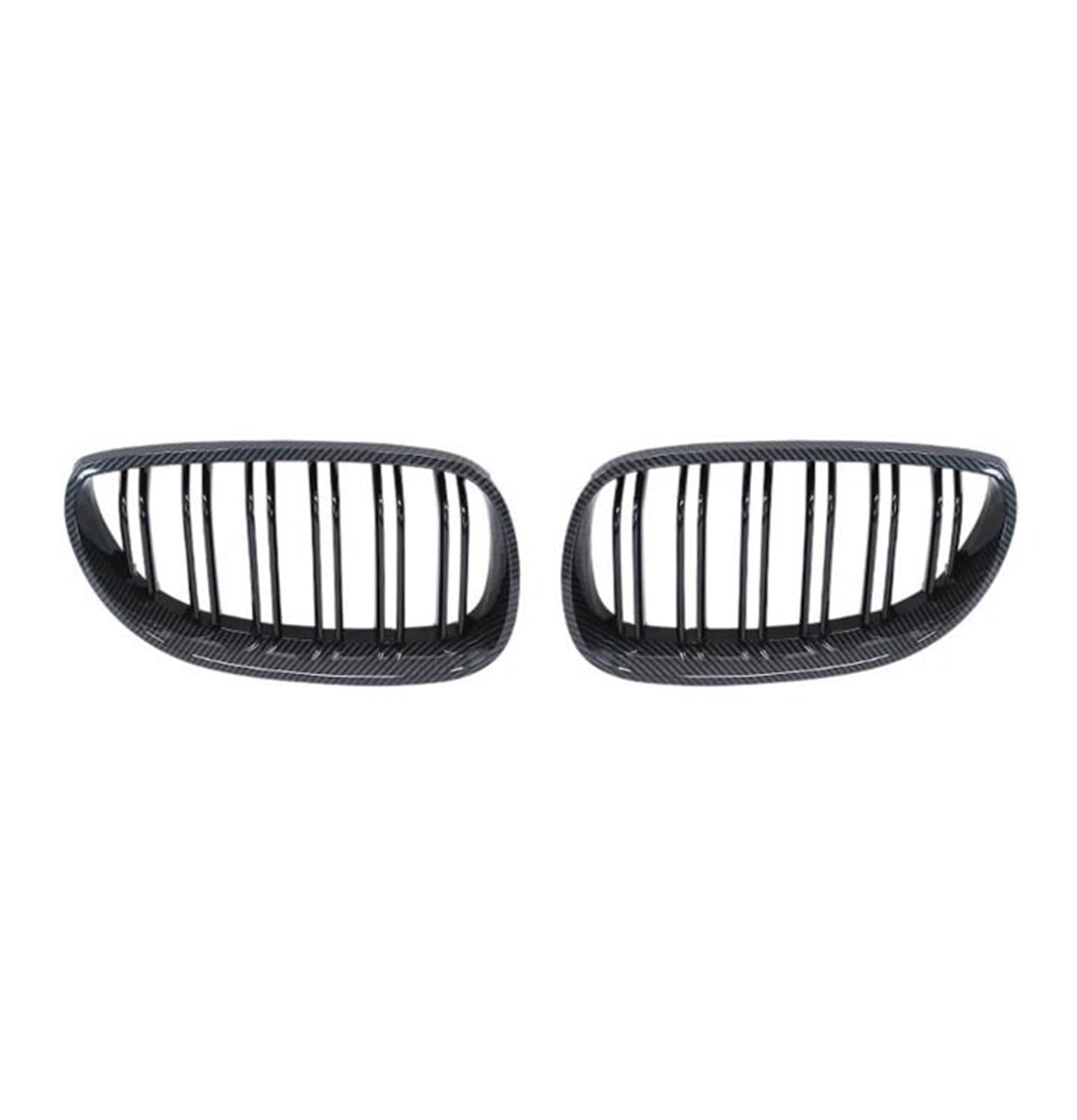 Calandre de course noire et carbone pour BMW E60 E61 de 2003 à 2009 - 6