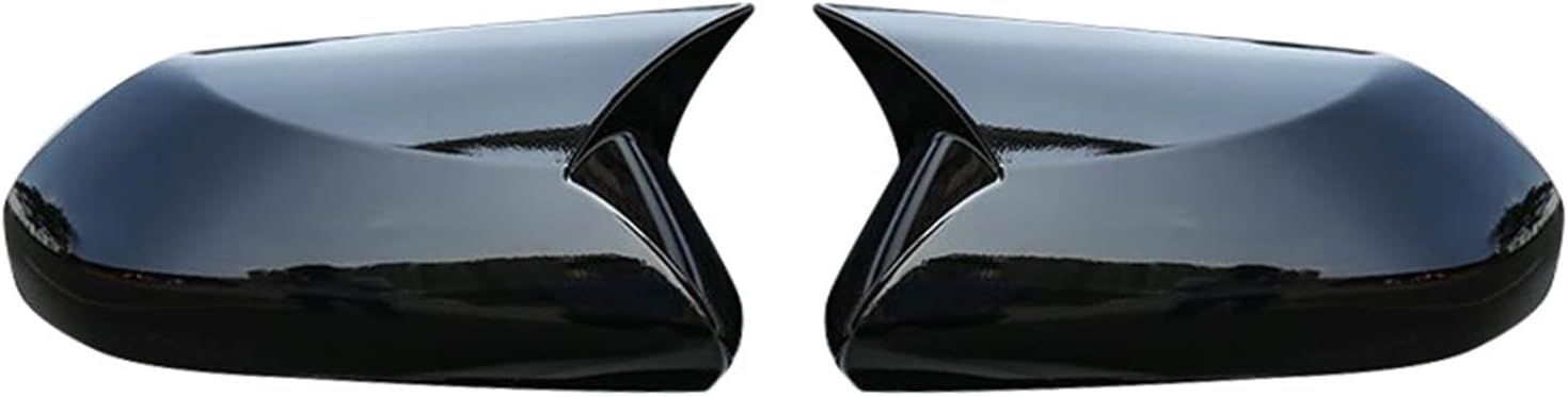 Fit for Toyota Fit for Camry 2018-2021 Car Rearview Mirror Cover Side Reversing Mirror Case Rearview Mirror Cover (Color : Bright Black)