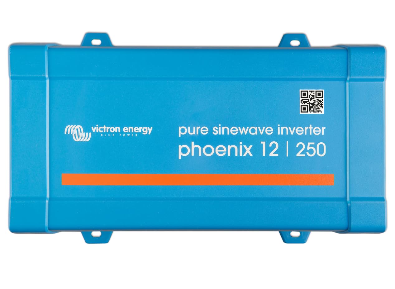 Victron Energy 250VA 12-Volt 230V AC Reiner Sinus Wechselrichter (Schuko)