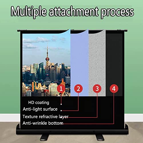 Pantalla para proyector manual de 60 pulgadas 16:9 miniatura 2