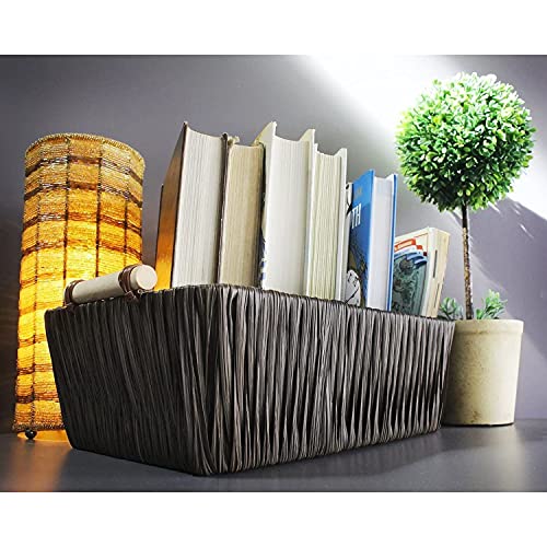 Juvale Wicker Basket, Woven Storage Baskets With Light Wooden Handles (Brown, 3 Pieces) #TOP1