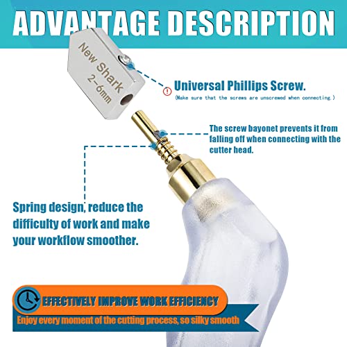 Newshark Glass Cutter Pistol Grip (2Mm-20Mm), Ergonomic Grip Tungsten Carbide Glass Cutting Tools With Oil Reservoir, Perfect For Glass Cutting/Tiles/Mirror/Mosaic/Window #TOP1