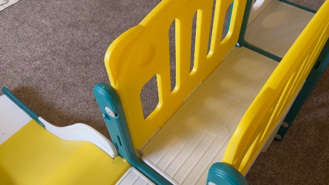 Conjunto de juego para niños pequeños, tobogán para niños pequeños, para interiores y exteriores, con espacio de almacenamiento y pasos antideslizantes, regalos para niños y niñas de 1 a 3 años