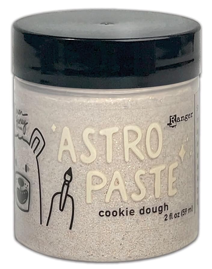 Simon Hurley Astro Paste Bundle - 4 Metallics Cookie Dough, Fool's Gold, Silving Lining, Refined Copper February 2025 Release with Palette Knives and Trebbies Detail Sticks
