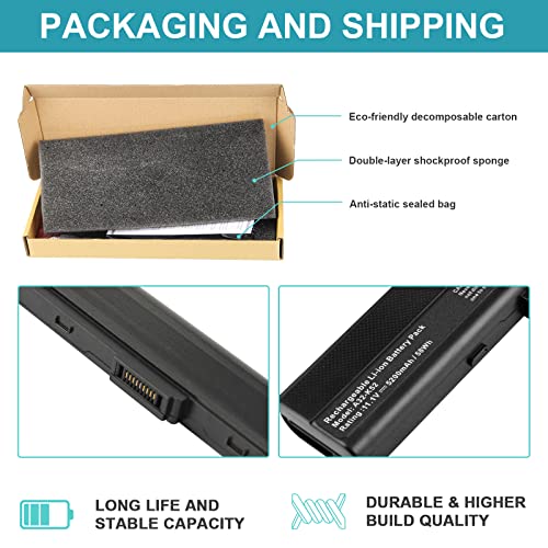 A32-K52 Laptop Battery For Asus A52F A52J K52F X52N X52J X52F K52D K52J X5Ij K52 K52D K52De K52De-Ex064V K52F-B1 K52F-Bbr5 K52F-Bbr9 K52F-C1 K52F-C2B K52Fk52F-A1 K52F-Sx051V K52N-Ex035V K52Xi #TOP5