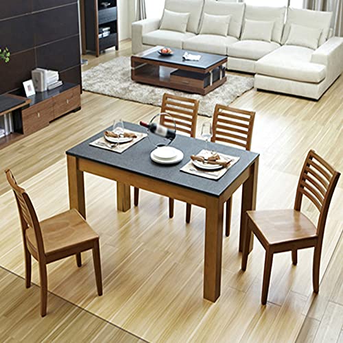 KAXGU Alfombrilla Transparente para Silla de Pvc para Suelo de Ordenador de Oficina, Alfombrilla para Silla de Suelo Duro, Protector de Alfombra, para el Hogar, Sala de Estar, Balcón, Restaurante/40*8