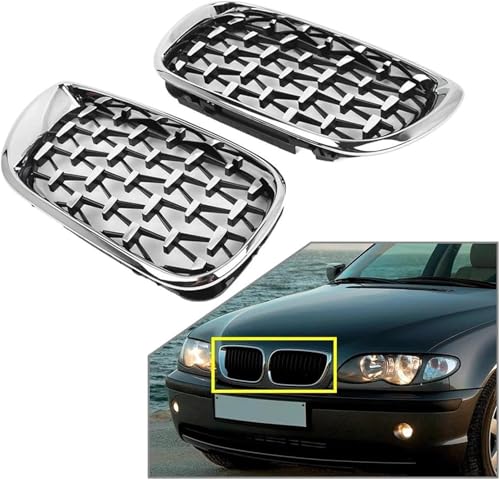 Grille antibrouillard cassée BMW E46 2002-2005 calandre avant de rechange - 2