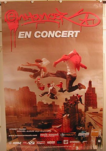Poster Enhancer 2003 grande affiche de musique 78X120 cm décoration murale