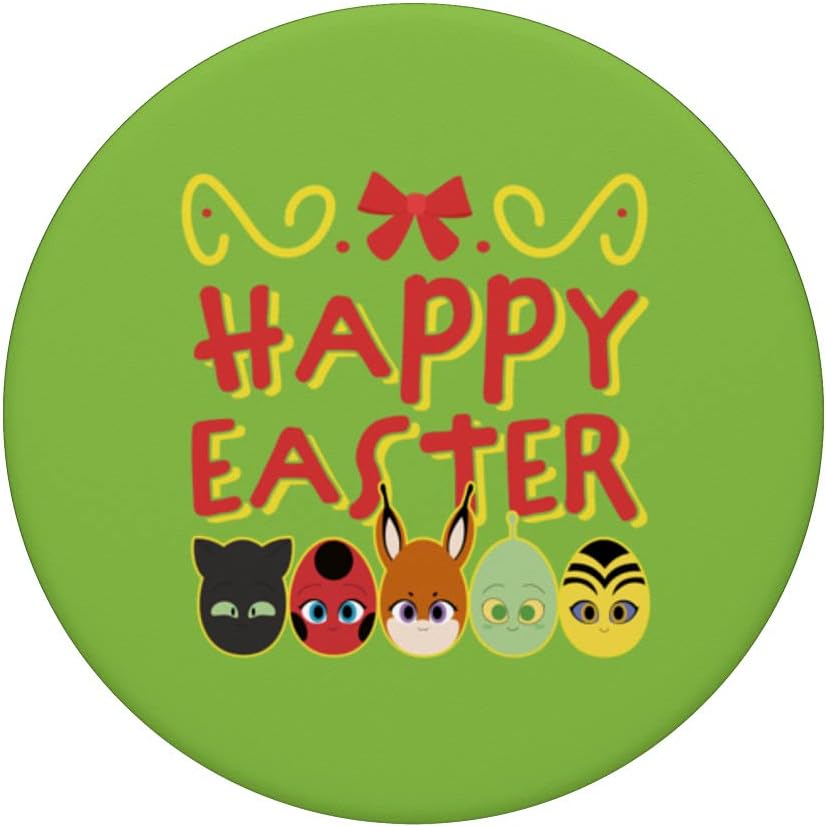 Miraculous Ladybug Spring Collection Easter Eggs Kwamis PopSockets Swappable PopGrip