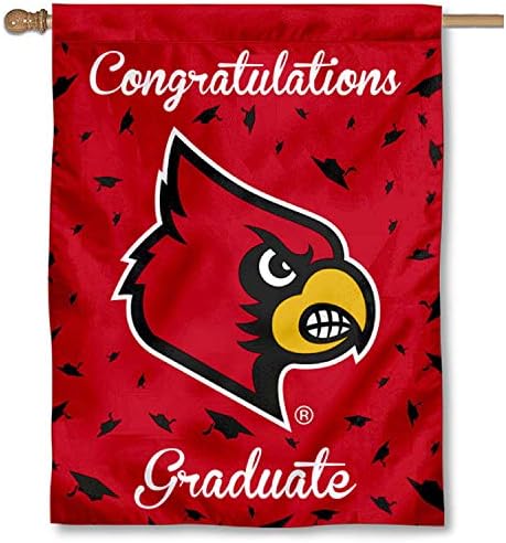 Louisville Cardinals Graduation Gift Banner Flag