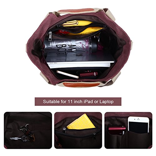 Eshow Borsa a Tracolla in Tela da Donna