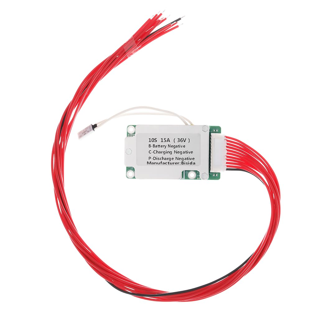 Amazon.com: Bisida 10S BMS 36V 15A Li-ion PCB Protection Board