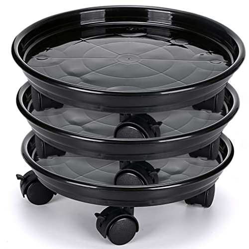 Skelang 3 Soportes Para Macetas Con Ruedas, 30 Cm, Soporte Rodante, Plantas, Soporte Para Plantas Con Rueda Para Plantas De Interior Y Exterior, Skelang 3 Soportes Para Macetas Con Ruedas, 30 Cm, Soporte Rodante, Plantas, Soporte Para Plantas Con Rueda Para Plantas De Interior Y Exterior,