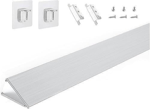 Kit de llenado trasero deslizante de 30 pulgadas W10113901A, tira de llenado triangular universal para huecos de estufa, kit de molduras de cocina