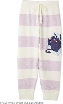 ジェラートピケ ドラゴンクエスト　ベビモコプルオーバー&ボーダーロングパンツ ドラゴンクエスト】【メンズ】ベビモコプルオーバー&ボーダーロング