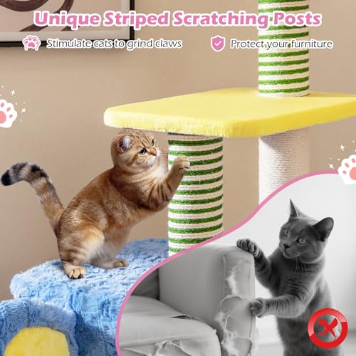 Árbol para Gatos Temática Elefante 61 pulgadas miniatura 6