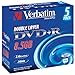 Produktbild Verbatim DVD+R 2,4X Double Layer 8,5GB Scratch Resist.Surf. Jewel Case 5er Pack DVD-Rohlinge