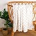 BlessEver Muslin Swaddle Blanket for Unisex, Soft Breathable and Skin-Friendly Baby Swaddles for Boys & Girls, Newborn Receiving Blanket, Boba Blankets Babies, Large 42 x 47 inches