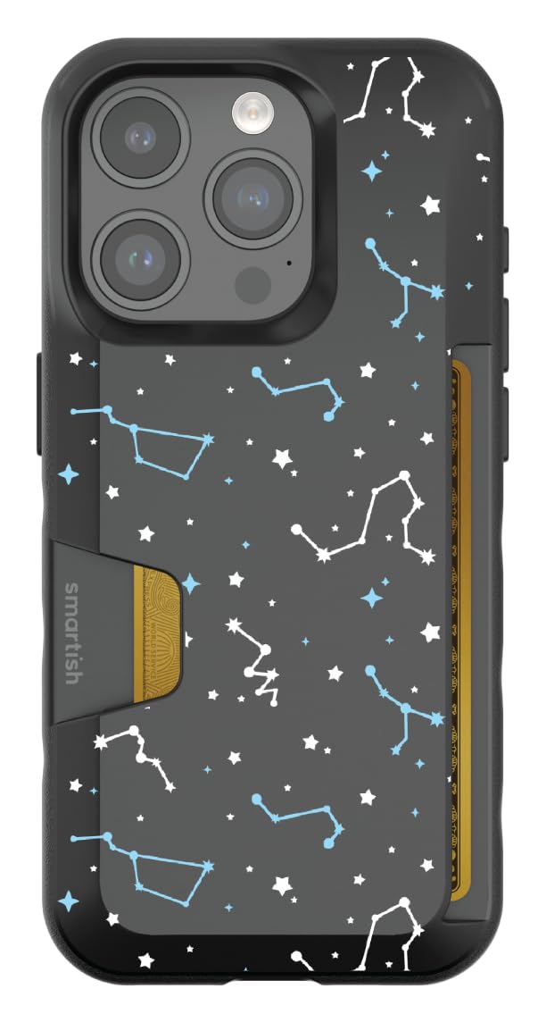 Constellations - iPhone 15 Pro Wallet Case - Wallet Slayer Vol 1 [Slim + Protective] Credit Card Holder - Fits iPhone 15 Pro
