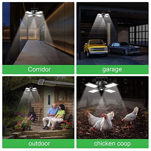 Inxphy A04 Solar Shed Light Indoor Outdoor 1200Lm 144Led Pendant Light thumb #3