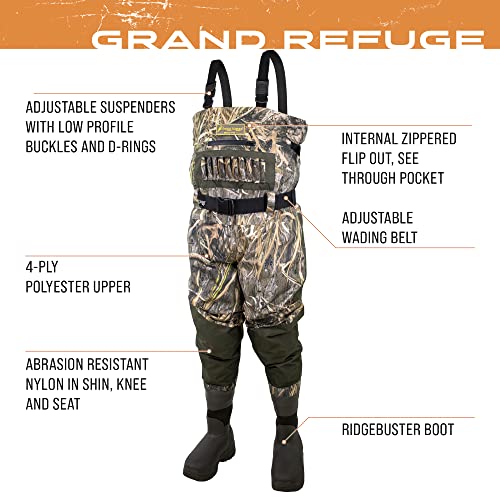 Image of FROGG TOGGS Men's Grand Refuge 3.0 Waterproof Bootfoot Wader for Hunting with Removable Insulation Liner - Slim FIT