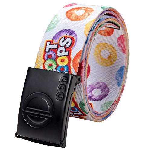 Odd Sox, Froot Loops Cereal Nylon Web Belt, Adult, 1.5" inch3