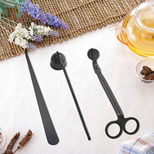 gazechimp Conjunto de acessórios de vela de 3 peças, kit de manutenção de velas de aço inoxidável, f