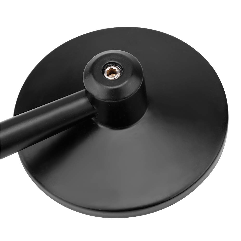 Qii lu Motocyklowe lusterko wsteczne, 2 szt. Motocykl zmodyfikowany składana kierownica Lustro wsteczne odblaskowe 22 mm