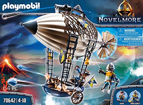 PLAYMOBIL Novelmore 70642 Darios Zeppelin, Ab 4 Jahren – Bild 4