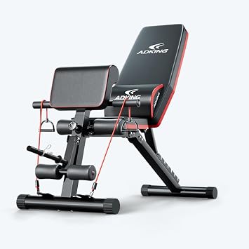 13-in-1 Multifunctional Dumbbell Bench Press & Sit-Up Chair Adjustable Folding Home Gym Equipment for Strength Training, Core Workouts, Dumbbell Lifts & Full-Body Exercise Compact & Heavy-Duty Design