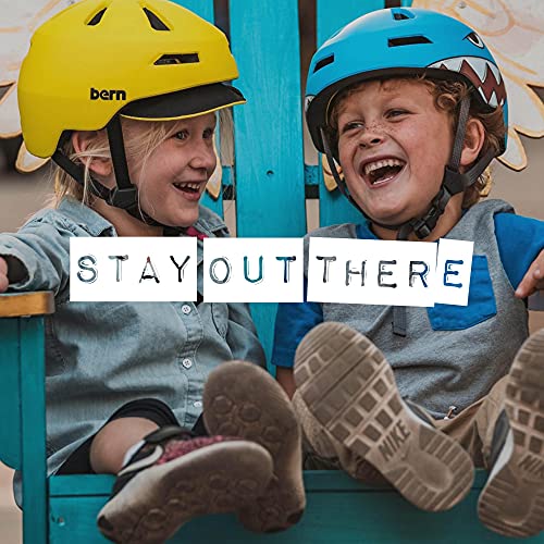 Bern, Nino 2.0 Kids Bike Helmet, Matte Black, Small #TOP7