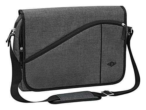 Sac bandoulière Wedo 59353012 gris compact 30x10x10 cm