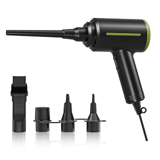 ATEngeus Electric Air Duster - 2 Speed, 40000RPM Air Blower & Pump, Reusable for Computer Keyboard, Dust, Hairs - Amazon product rated Grade A