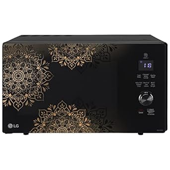 LG 28 L Charcoal Convection All In One Microwave Oven (MJEN286UI, Black, Healthy Heart Auto Cook Menu)