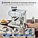 Imagen de RBFGYIOP Cafetera espresso semiautomática con molinillo integrado